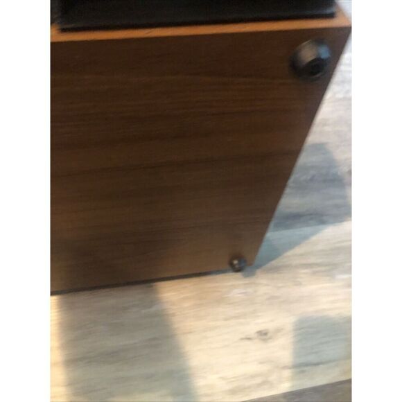 Cassette Tape Holder  Wood Grain 3 Drawer  Storage Cabinet  Holds 36!Vintage - Picture 10 of 15